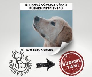 Chystáte se o víkendu na Klubovou výstavu retrieverů v Královicích? My tam budeme taky! 🐾 Nenechte si ujít tuto skvělou...