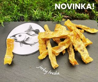 Už vás nebaví mastné kapsy a ruce po každém venčení? 🤢 Máme pro vás řešení - jerky z tresky: ✨ Zcela NEmastné: Kapsy i...