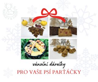 Vánoční balíček miluje váš mazlíček, usušeno teplým vzduchem - pejsek pro ně zavrtí i uchem, váš hafík ocení, že má...