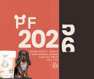 Na zdraví, na štěstí a na plná bříška! 🥂 Přejeme vám, ať do roku 2026 vykročíte tou správnou tlapkou. My se postaráme o...